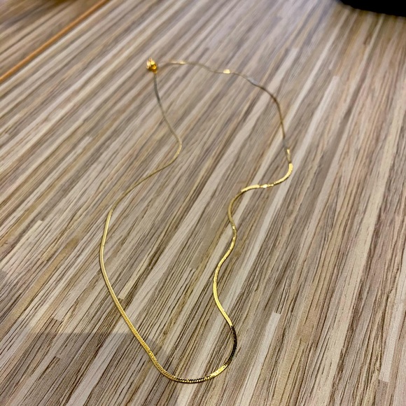 18K Gold Jade Chain - Picture 2 of 6